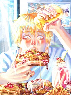 First Toast- Denji dans Chainsaw Man