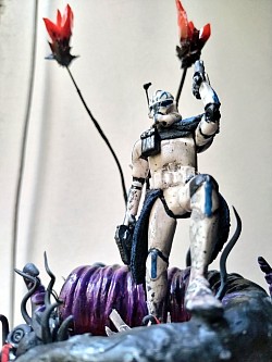 C'est Capitaine, monsieur - figurine de Rex dans The Clone Wars